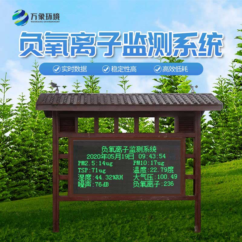 防腐木亭負(fù)氧離子監(jiān)測站 防腐木亭負(fù)氧離子監(jiān)測站