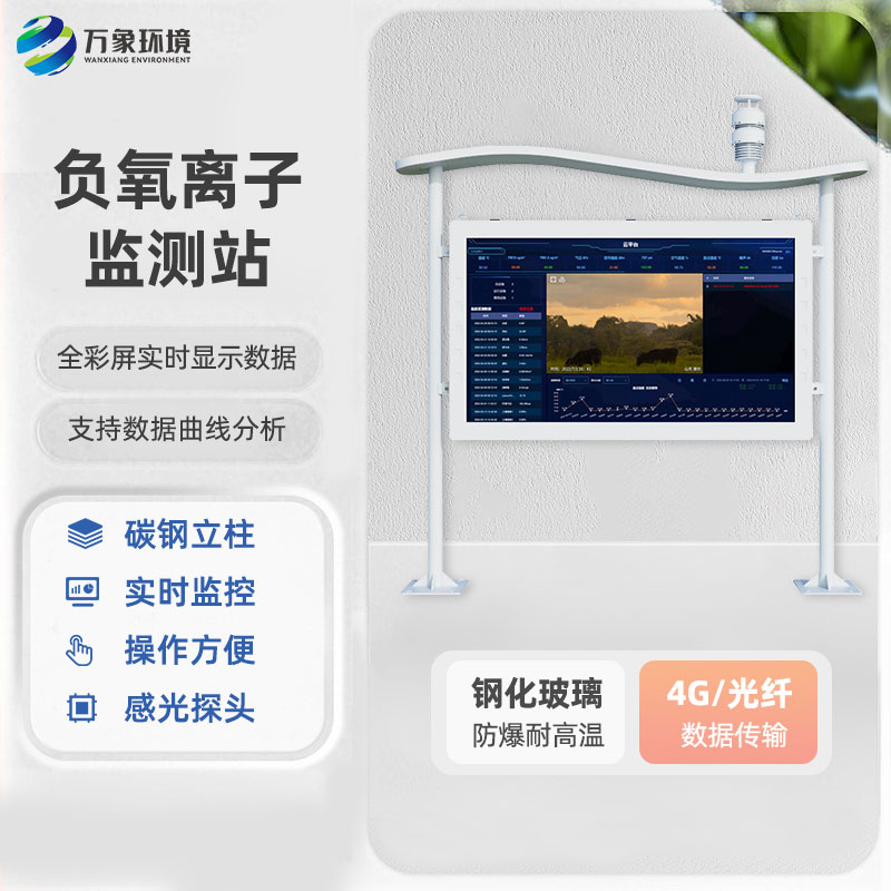 全自動負氧離子在線監測系統：智能互聯，數據可視化新體驗