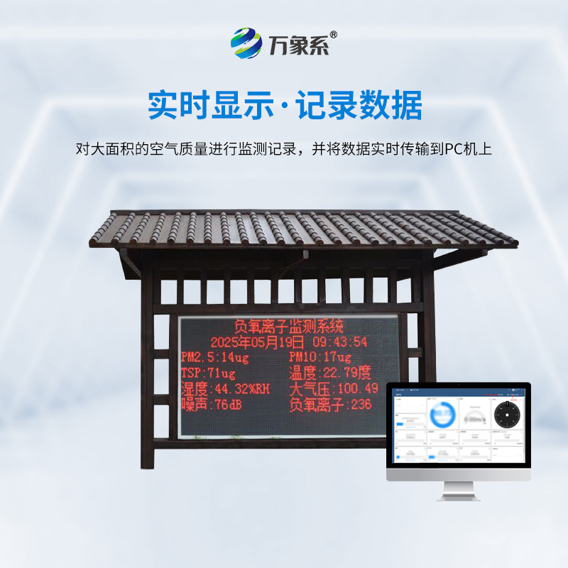 國(guó)產(chǎn)大氣負(fù)氧離子檢測(cè)站的多功能特性解析