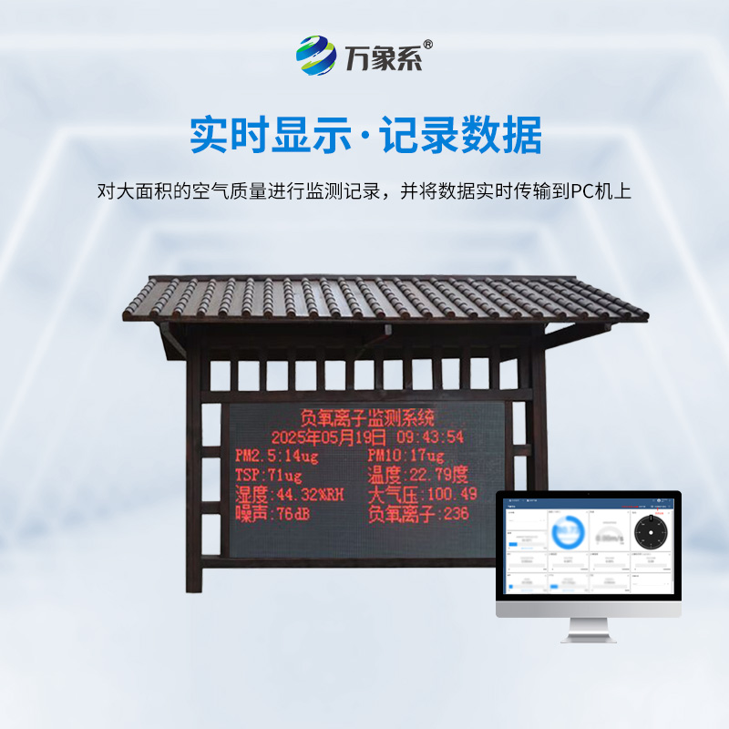 景區負氧離子監測系統